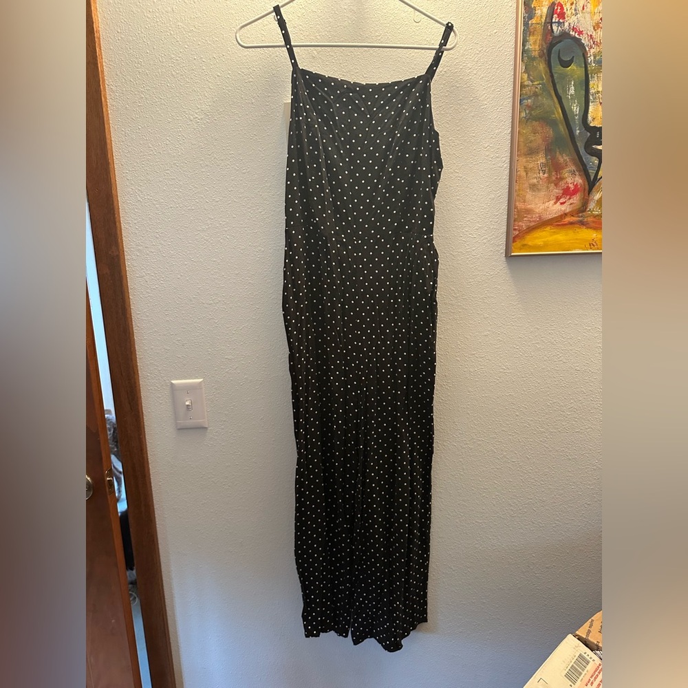 Black Polka Dot Romper
